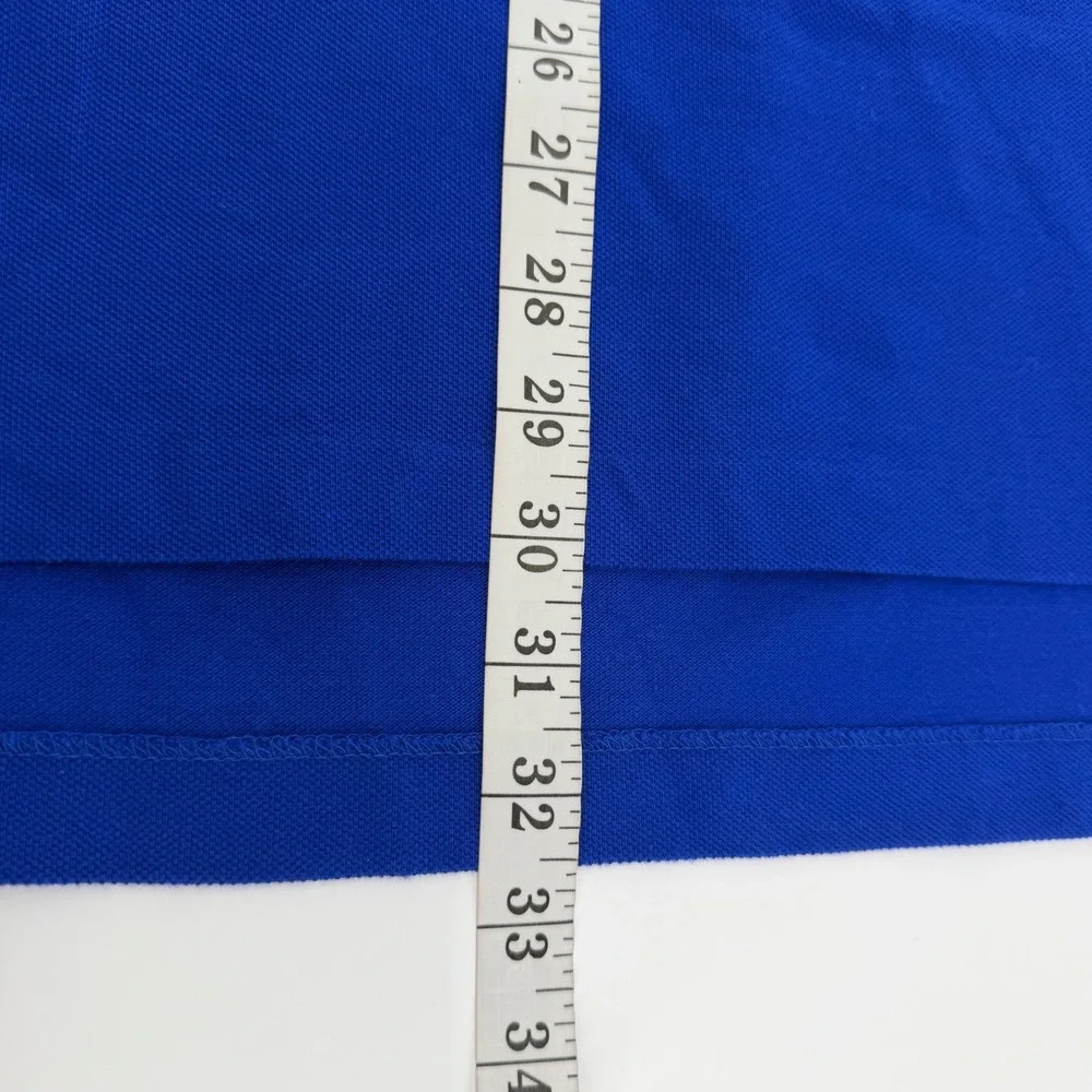 Polo Ralph Lauren Polo Mens XL Blue Classic Fit Cotton Mesh Short Sleeve Shirt